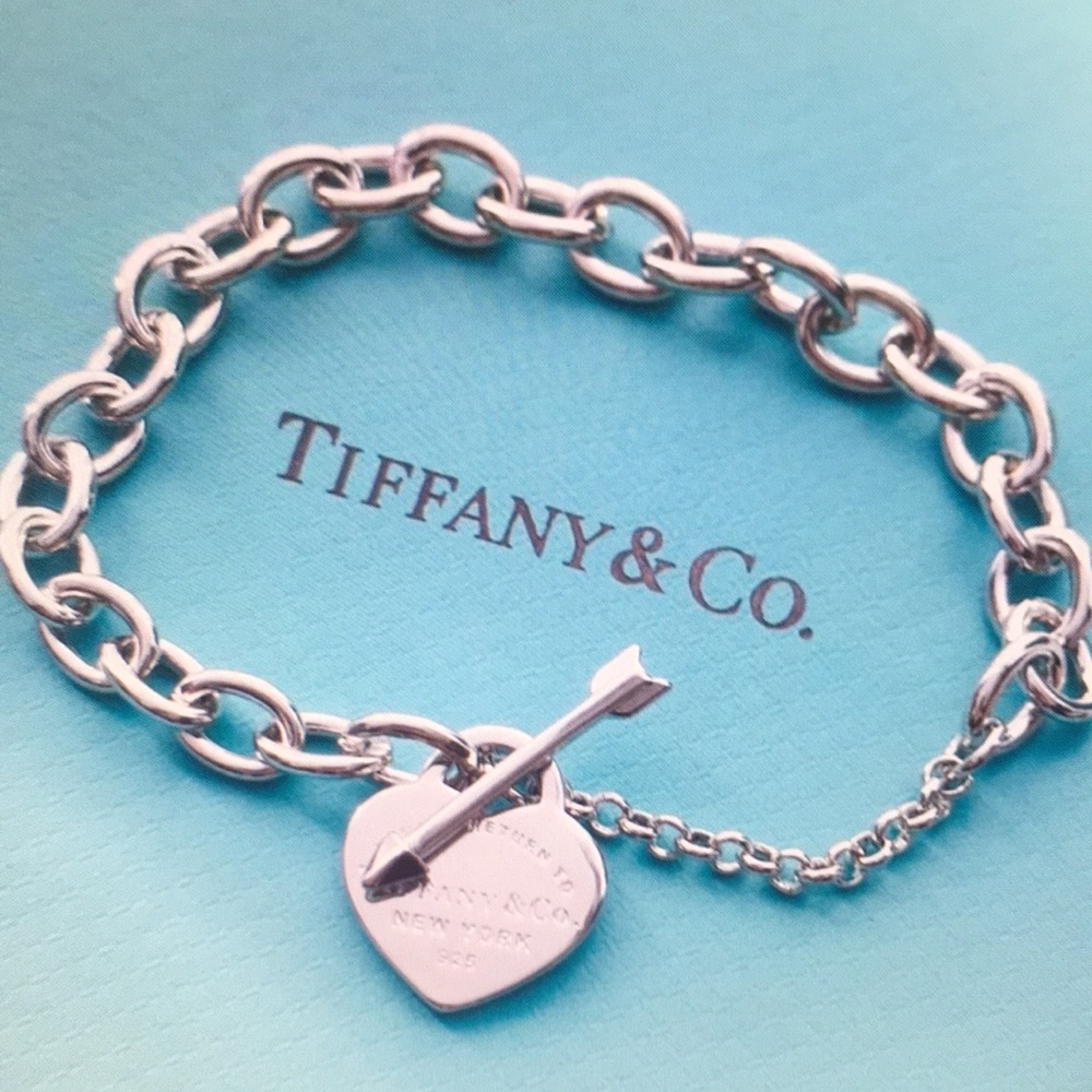 Tiffany & Co Silver Heart Bracelet